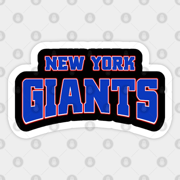 New York Giants Art Sticker by Pasar di Dunia